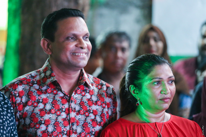 ޖެނުއަރީ 17، 2019: ކާނަލް ނާޒިމްގެ މަޖިލިސް ކެމްޕެއިން ރަސްމީކޮށް ފެށުން -- ސަން ފޮޓޯ/ ފަޔާޒު މޫސާ