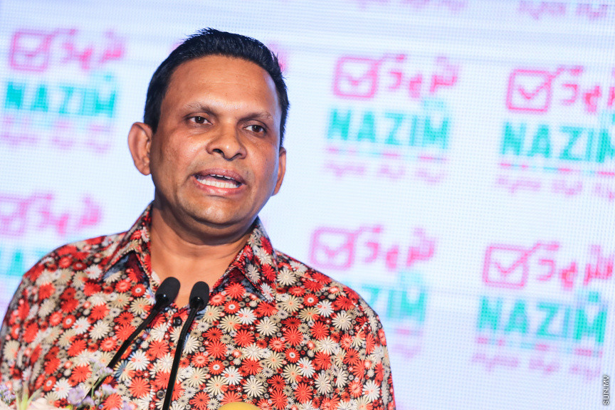 ޖެނުއަރީ 17، 2019: ކާނަލް ނާޒިމްގެ މަޖިލިސް ކެމްޕެއިން ރަސްމީކޮށް ފެށުން -- ސަން ފޮޓޯ/ ފަޔާޒު މޫސާ