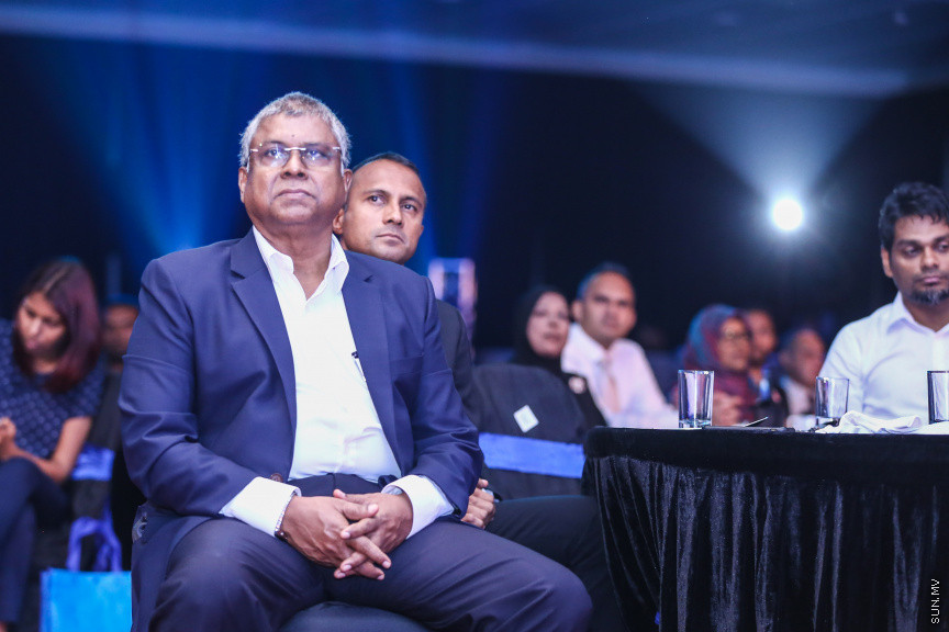 ޖެނުއަރީ 30، 2019: އެލައިޑް އިންޝުއަރެންސަށް 34އަހަރު ފުރުން ފާހަގަކުރުމުގެ ގޮތުން "އެލައިޑް ސްޕެޝަލް އިވެންޓު" ނަމުގައި ދަރުބާރުގޭގައި ބޭއްވި ރަސްމިއްޔާތުގެ ތެރެއިން -- ސަން ފޮޓޯ/ ފަޔާޒު މޫސާ