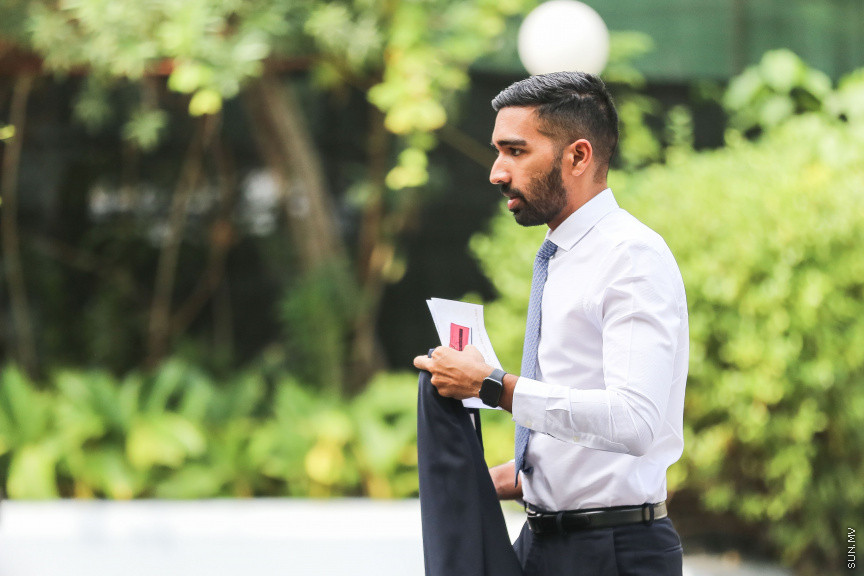 ފެބްރުއަރީ 7، 2019: ރައްޔިތުން މަޖިލިސް މި އަހަރަށް ހުޅުވުމަށް ބޭއްވި ފުރަތަމަ ޖަލްސާ: ރައީސް އިބްރާހިމް މުހައްމަދު ސޯލިހްގެ ފުރަތަމަ ރިޔާސީ ބަޔާން މިއަދުގެ ޖަލްސާގައި ވަނީ އިއްވާފައި -- ސަން ފޮޓޯ/ ފަޔާޒު މޫސާ