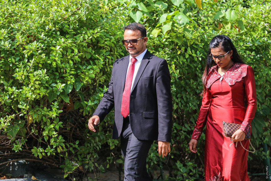 ފެބްރުއަރީ 7، 2019: ރައްޔިތުން މަޖިލިސް މި އަހަރަށް ހުޅުވުމަށް ބޭއްވި ފުރަތަމަ ޖަލްސާ: ރައީސް އިބްރާހިމް މުހައްމަދު ސޯލިހްގެ ފުރަތަމަ ރިޔާސީ ބަޔާން މިއަދުގެ ޖަލްސާގައި ވަނީ އިއްވާފައި -- ސަން ފޮޓޯ/ ފަޔާޒު މޫސާ