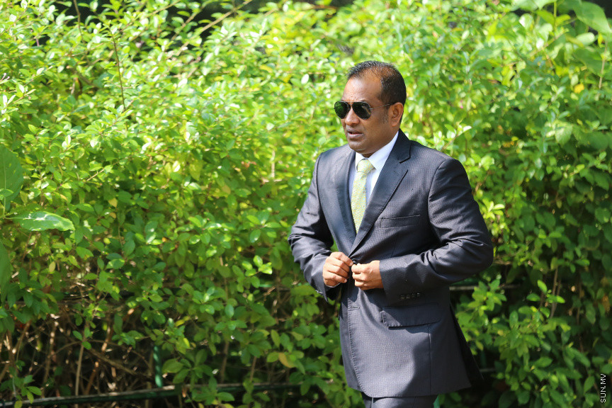 ފެބްރުއަރީ 7، 2019: ރައްޔިތުން މަޖިލިސް މި އަހަރަށް ހުޅުވުމަށް ބޭއްވި ފުރަތަމަ ޖަލްސާ: ރައީސް އިބްރާހިމް މުހައްމަދު ސޯލިހްގެ ފުރަތަމަ ރިޔާސީ ބަޔާން މިއަދުގެ ޖަލްސާގައި ވަނީ އިއްވާފައި -- ސަން ފޮޓޯ/ ފަޔާޒު މޫސާ