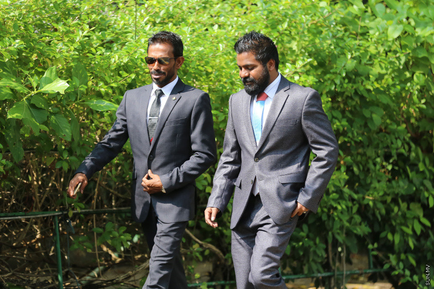 ފެބްރުއަރީ 7، 2019: ރައްޔިތުން މަޖިލިސް މި އަހަރަށް ހުޅުވުމަށް ބޭއްވި ފުރަތަމަ ޖަލްސާ: ރައީސް އިބްރާހިމް މުހައްމަދު ސޯލިހްގެ ފުރަތަމަ ރިޔާސީ ބަޔާން މިއަދުގެ ޖަލްސާގައި ވަނީ އިއްވާފައި -- ސަން ފޮޓޯ/ ފަޔާޒު މޫސާ
