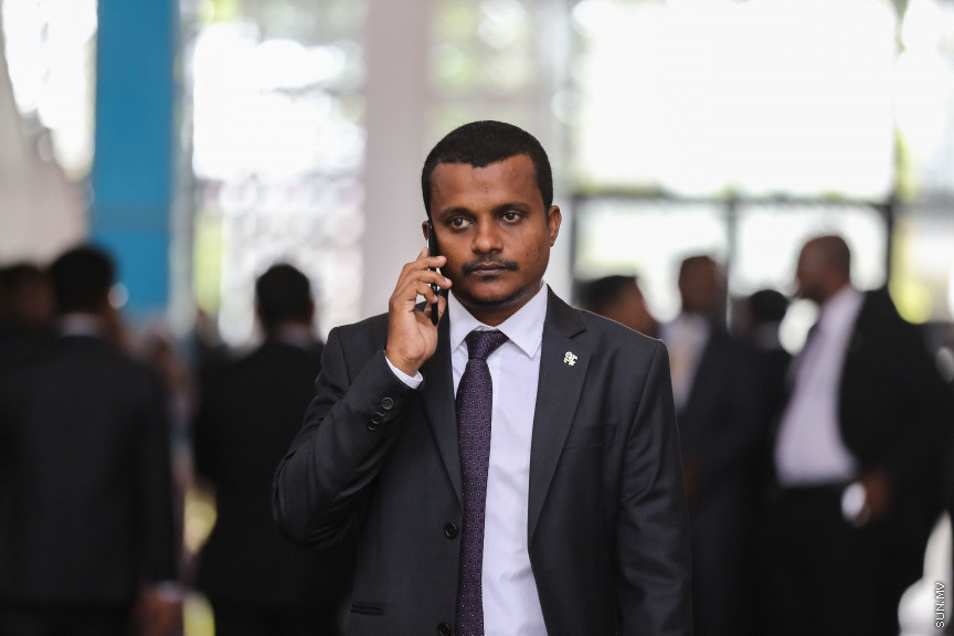 ފެބްރުއަރީ 7، 2019: ރައްޔިތުން މަޖިލިސް މި އަހަރަށް ހުޅުވުމަށް ބޭއްވި ފުރަތަމަ ޖަލްސާ: ރައީސް އިބްރާހިމް މުހައްމަދު ސޯލިހްގެ ފުރަތަމަ ރިޔާސީ ބަޔާން މިއަދުގެ ޖަލްސާގައި ވަނީ އިއްވާފައި -- ސަން ފޮޓޯ/ ފަޔާޒު މޫސާ