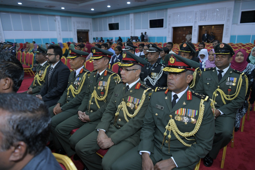 ފެބްރުއަރީ 7، 2019: ރައްޔިތުން މަޖިލިސް މި އަހަރަށް ހުޅުވުމަށް ބޭއްވި ފުރަތަމަ ޖަލްސާ: ރައީސް އިބްރާހިމް މުހައްމަދު ސޯލިހްގެ ފުރަތަމަ ރިޔާސީ ބަޔާން މިއަދުގެ ޖަލްސާގައި ވަނީ އިއްވާފައި -- ފޮޓޯ/ ރައީސް އޮފީސް