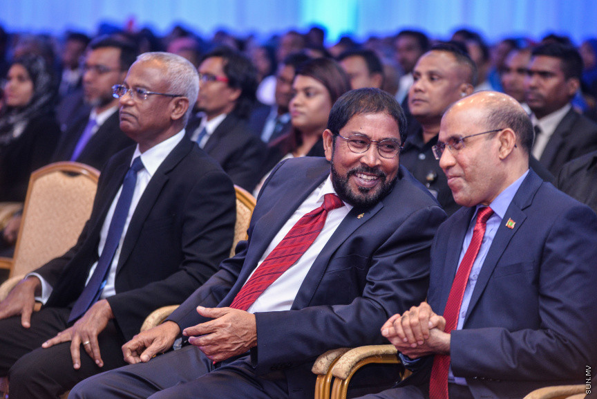 ފެބްރުއަރީ 18، 2019: ޖުޑިޝަލް އިއާ 2019ވަނަ އިފްތިތާހްކުރުމަށް ދަރުބާރުގޭގައި ބޭއްވި ހާއްސަ ރަސްމިއްޔާތުގެ ތެރެއިން -- ސަން ފޮޓޯ/ ފަޔާޒު މޫސާ