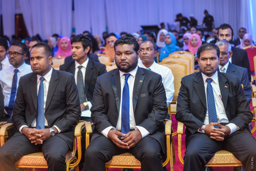 ފެބްރުއަރީ 18، 2019: ޖުޑިޝަލް އިއާ 2019ވަނަ އިފްތިތާހްކުރުމަށް ދަރުބާރުގޭގައި ބޭއްވި ހާއްސަ ރަސްމިއްޔާތުގެ ތެރެއިން -- ސަން ފޮޓޯ/ ފަޔާޒު މޫސާ