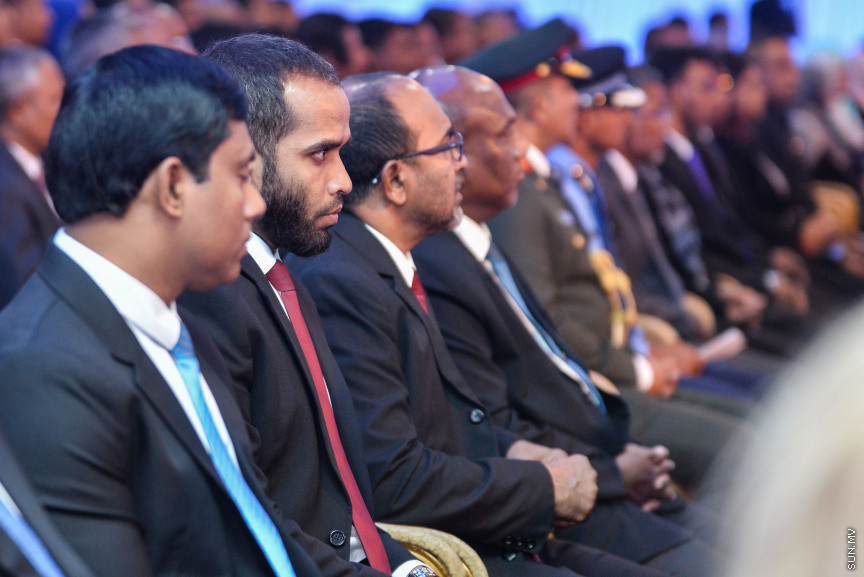 ފެބްރުއަރީ 18، 2019: ޖުޑިޝަލް އިއާ 2019ވަނަ އިފްތިތާހްކުރުމަށް ދަރުބާރުގޭގައި ބޭއްވި ހާއްސަ ރަސްމިއްޔާތުގެ ތެރެއިން -- ސަން ފޮޓޯ/ ފަޔާޒު މޫސާ