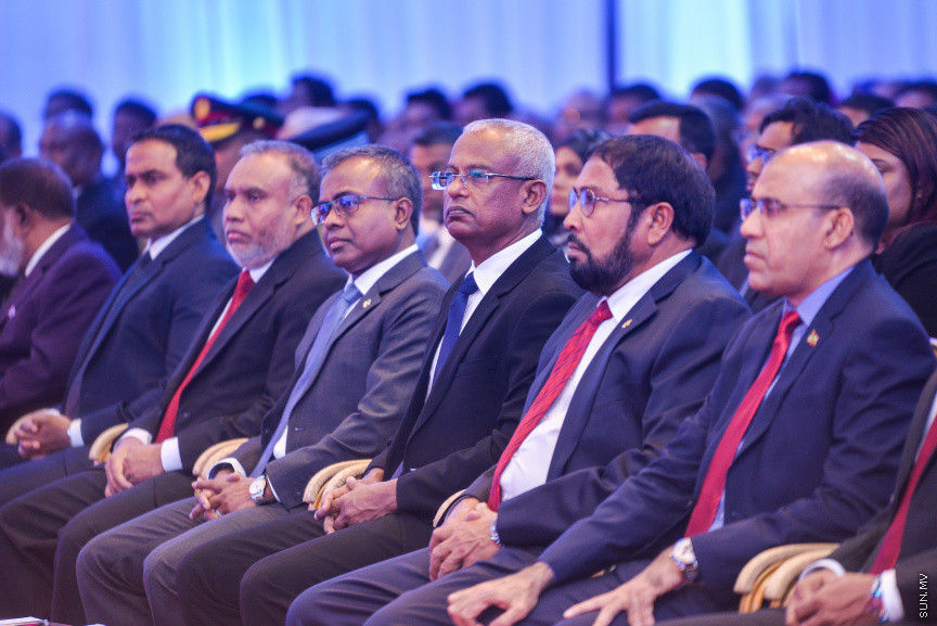 ފެބްރުއަރީ 18، 2019: ޖުޑިޝަލް އިއާ 2019ވަނަ އިފްތިތާހްކުރުމަށް ދަރުބާރުގޭގައި ބޭއްވި ހާއްސަ ރަސްމިއްޔާތުގެ ތެރެއިން -- ސަން ފޮޓޯ/ ފަޔާޒު މޫސާ