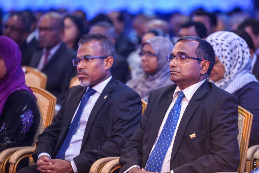 ފެބްރުއަރީ 18، 2019: ޖުޑިޝަލް އިއާ 2019ވަނަ އިފްތިތާހްކުރުމަށް ދަރުބާރުގޭގައި ބޭއްވި ހާއްސަ ރަސްމިއްޔާތުގެ ތެރެއިން -- ސަން ފޮޓޯ/ ފަޔާޒު މޫސާ
