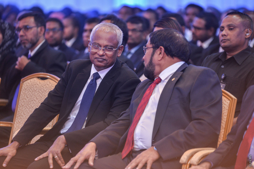 ފެބްރުއަރީ 18، 2019: ޖުޑިޝަލް އިއާ 2019ވަނަ އިފްތިތާހްކުރުމަށް ދަރުބާރުގޭގައި ބޭއްވި ހާއްސަ ރަސްމިއްޔާތުގެ ތެރެއިން -- ސަން ފޮޓޯ/ ފަޔާޒު މޫސާ