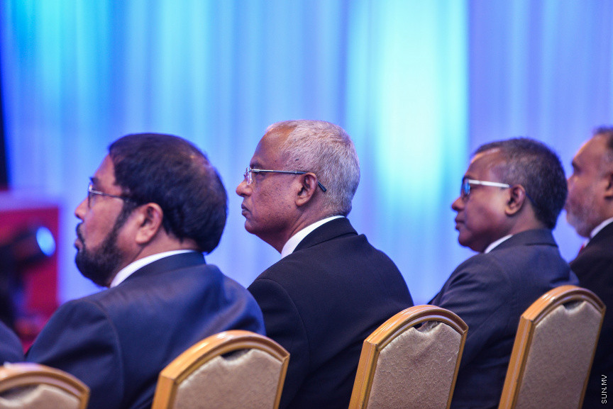 ފެބްރުއަރީ 18، 2019: ޖުޑިޝަލް އިއާ 2019ވަނަ އިފްތިތާހްކުރުމަށް ދަރުބާރުގޭގައި ބޭއްވި ހާއްސަ ރަސްމިއްޔާތުގެ ތެރެއިން -- ސަން ފޮޓޯ/ ފަޔާޒު މޫސާ