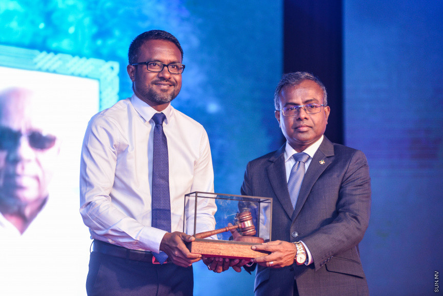 ފެބްރުއަރީ 18، 2019: ޖުޑިޝަލް އިއާ 2019ވަނަ އިފްތިތާހްކުރުމަށް ދަރުބާރުގޭގައި ބޭއްވި ހާއްސަ ރަސްމިއްޔާތުގެ ތެރެއިން -- ސަން ފޮޓޯ/ ފަޔާޒު މޫސާ