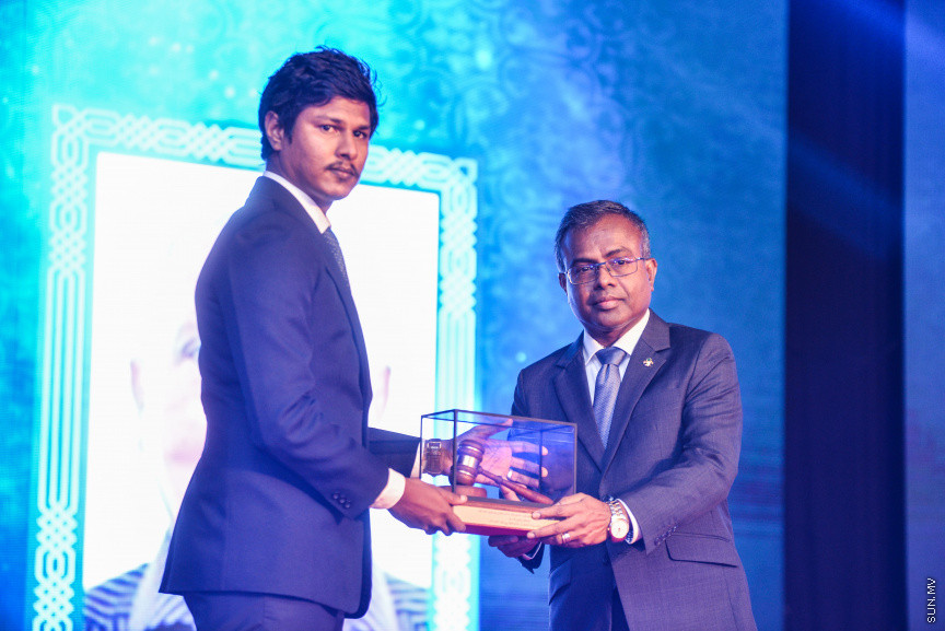 ފެބްރުއަރީ 18، 2019: ޖުޑިޝަލް އިއާ 2019ވަނަ އިފްތިތާހްކުރުމަށް ދަރުބާރުގޭގައި ބޭއްވި ހާއްސަ ރަސްމިއްޔާތުގެ ތެރެއިން -- ސަން ފޮޓޯ/ ފަޔާޒު މޫސާ