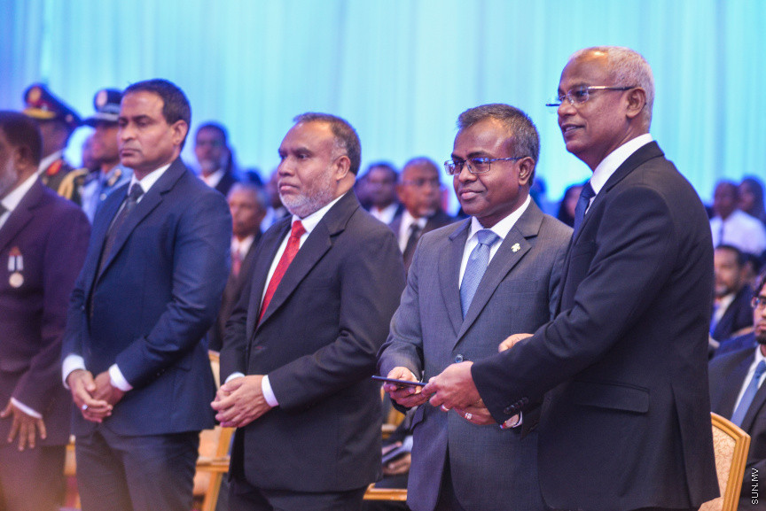 ފެބްރުއަރީ 18، 2019: ޖުޑިޝަލް އިއާ 2019ވަނަ އިފްތިތާހްކުރުމަށް ދަރުބާރުގޭގައި ބޭއްވި ހާއްސަ ރަސްމިއްޔާތުގެ ތެރެއިން -- ސަން ފޮޓޯ/ ފަޔާޒު މޫސާ