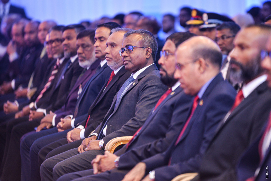 ފެބްރުއަރީ 18، 2019: ޖުޑިޝަލް އިއާ 2019ވަނަ އިފްތިތާހްކުރުމަށް ދަރުބާރުގޭގައި ބޭއްވި ހާއްސަ ރަސްމިއްޔާތުގެ ތެރެއިން -- ސަން ފޮޓޯ/ ފަޔާޒު މޫސާ