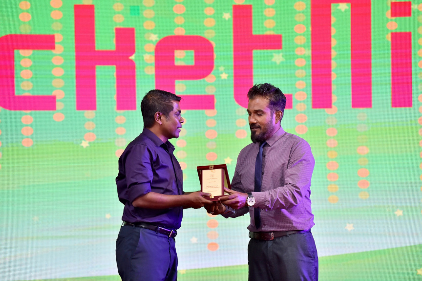 ކްރިކެޓް އެވޯޑް ހަފްލާގެ ތެރެއިން--- ފޮޓޯ/ރައީސް އޮފީސް