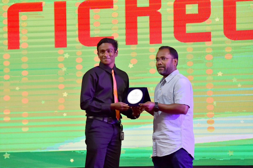 ކްރިކެޓް އެވޯޑް ހަފްލާގެ ތެރެއިން--- ފޮޓޯ/ރައީސް އޮފީސް