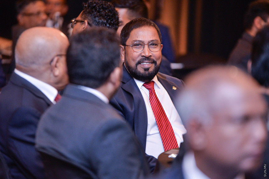 ފެބްރުއަރީ 23، 2019: ކޯޕަރޭޓް މޯލްޑިވްސްއިން އިންތިޒާމުކޮށްގެން ކުރިއަށް ގެންދާ "ގޯލްޑް 100" އެވޯޑްސް ހަފްލާގެ ތެރެއިން -- ސަން ފޮޓޯ/ ފަޔާޒު މޫސާ