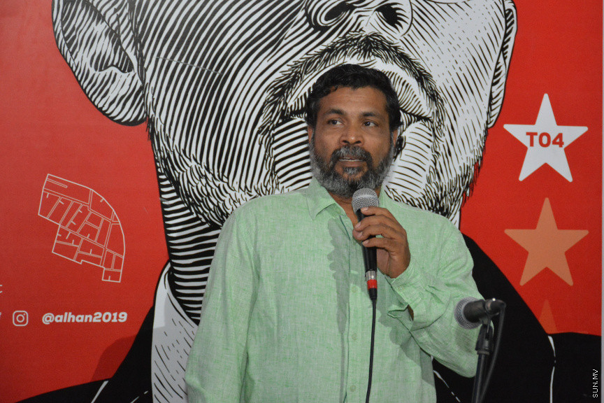 ފެބްރުއަރީ 29، 2019: ހެންވޭރު އުތުރު ދާއިރާގެ މަޖިލިސް އިންތިހާބުގައި ވާދަކުރަށް ވާ އަލްހާން ފަހުމީގެ ދާއިރާގައި ބޭއްވި ޖާފަތުގެ ތެރެއިން -- ސަން ފޮޓޯ/ ފަޔާޒު މޫސާ