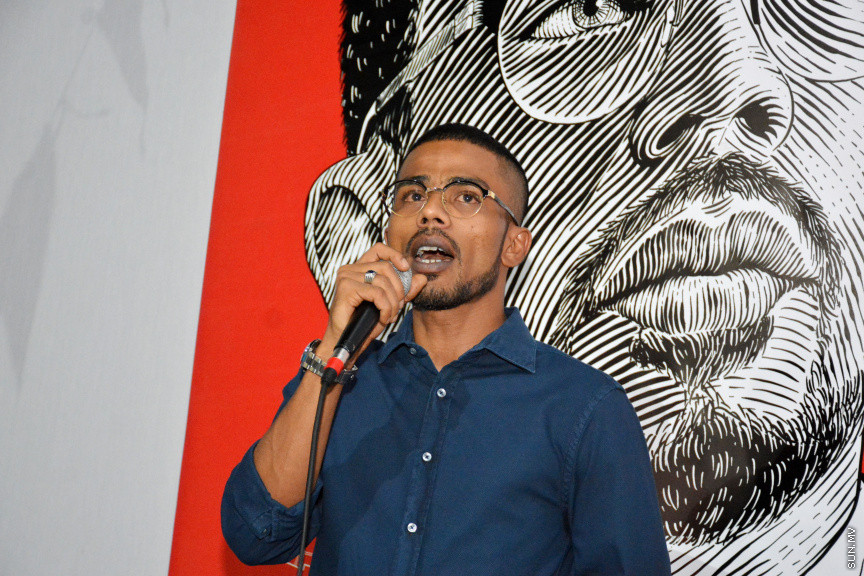 ފެބްރުއަރީ 29، 2019: ހެންވޭރު އުތުރު ދާއިރާގެ މަޖިލިސް އިންތިހާބުގައި ވާދަކުރަށް ވާ އަލްހާން ފަހުމީގެ ދާއިރާގައި ބޭއްވި ޖާފަތުގެ ތެރެއިން -- ސަން ފޮޓޯ/ ފަޔާޒު މޫސާ