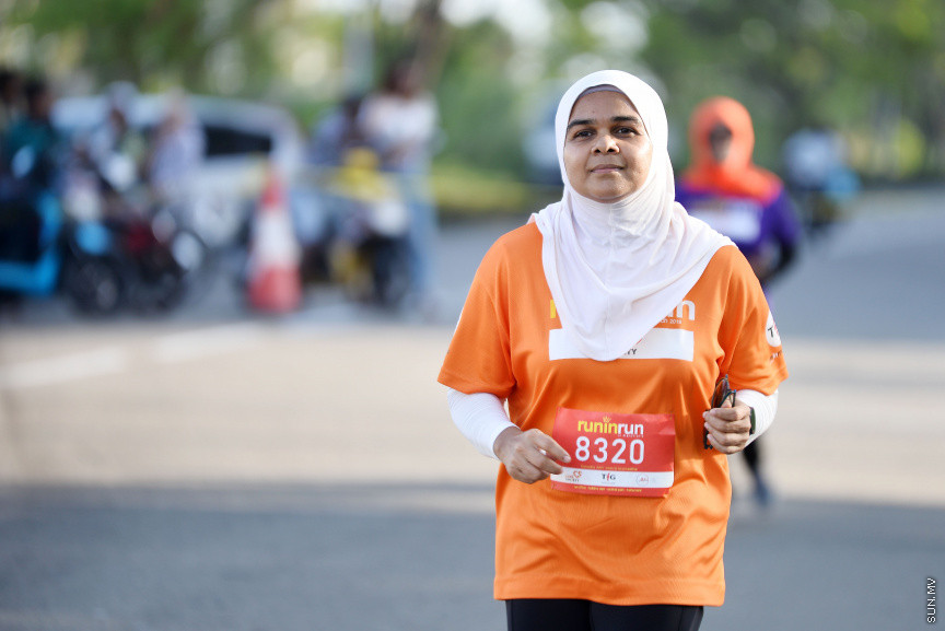މާޗް 1، 2019: އަންހެނުން ކަސްރަތަށް ހޭލުންތެރި ކުރުވައި ކަސްރަތުގެ މުހިންމުކަން އަންގައި ދިނުމަށް އަންހެނުންނަށް ހާއްސަކޮށްގެން ޓީއެފްޖީގެ ފަރާތުން ރަނިން ރަންގެ ތެރެއިން -- ސަން ފޮޓޯ/ ފަޔާޒު މޫސާ
