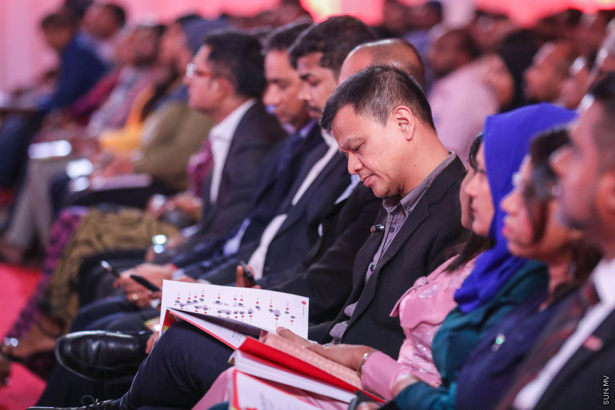 މާޗް 3، 2019: އުރީދޫގެ 2018ވަނަ އަހަރުގެ އަހަރީ އާންމު ޖަލްސާގެ ތެރެއިން -- ސަން ފޮޓޯ/ ފަޔާޒު މޫސާ