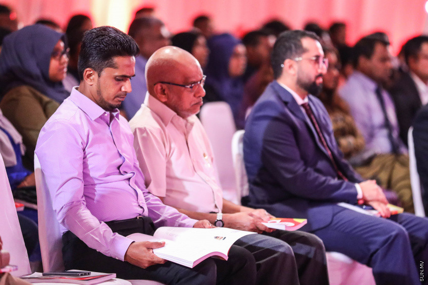 މާޗް 3، 2019: އުރީދޫގެ 2018ވަނަ އަހަރުގެ އަހަރީ އާންމު ޖަލްސާގެ ތެރެއިން -- ސަން ފޮޓޯ/ ފަޔާޒު މޫސާ