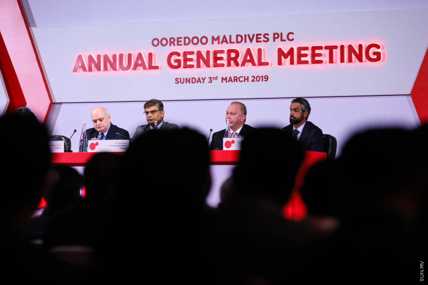 މާޗް 3، 2019: އުރީދޫގެ 2018ވަނަ އަހަރުގެ އަހަރީ އާންމު ޖަލްސާގެ ތެރެއިން -- ސަން ފޮޓޯ/ ފަޔާޒު މޫސާ