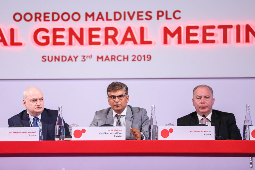 މާޗް 3، 2019: އުރީދޫގެ 2018ވަނަ އަހަރުގެ އަހަރީ އާންމު ޖަލްސާގެ ތެރެއިން -- ސަން ފޮޓޯ/ ފަޔާޒު މޫސާ