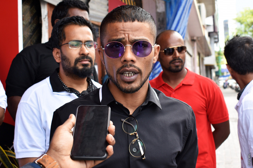 މާލެ ، 16 މާޗު 2019 - އަލްހާންގެ ކެމްޕެއިން ޓީމުން ބޭއްވި ހެއްވޭރު ސާފުކުރުމުގެ ހަރަކާތުގެ ތެރެއިން -- ސަން ފޮޓޯ/ އަހުމަދު އަވްޝަން އިލްޔާސް