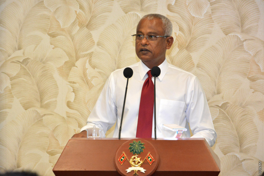އައި.ޖީ.އެމް.އެޗްގެ މެންޓަލް ހެލްތު ސެންޓަރު ރައީސުލްޖުމްހޫރިއްޔާ ހުޅުވައިދެއްވުން -- ސަން ފޮޓޯ/ އަހުމަދު އަވްޝަން އިލްޔާސް
