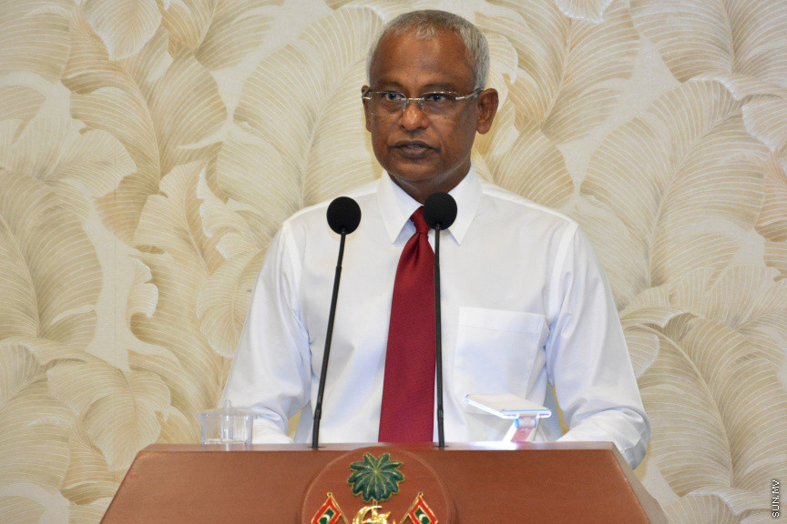އައި.ޖީ.އެމް.އެޗްގެ މެންޓަލް ހެލްތު ސެންޓަރު ރައީސުލްޖުމްހޫރިއްޔާ ހުޅުވައިދެއްވުން -- ސަން ފޮޓޯ/ އަހުމަދު އަވްޝަން އިލްޔާސް