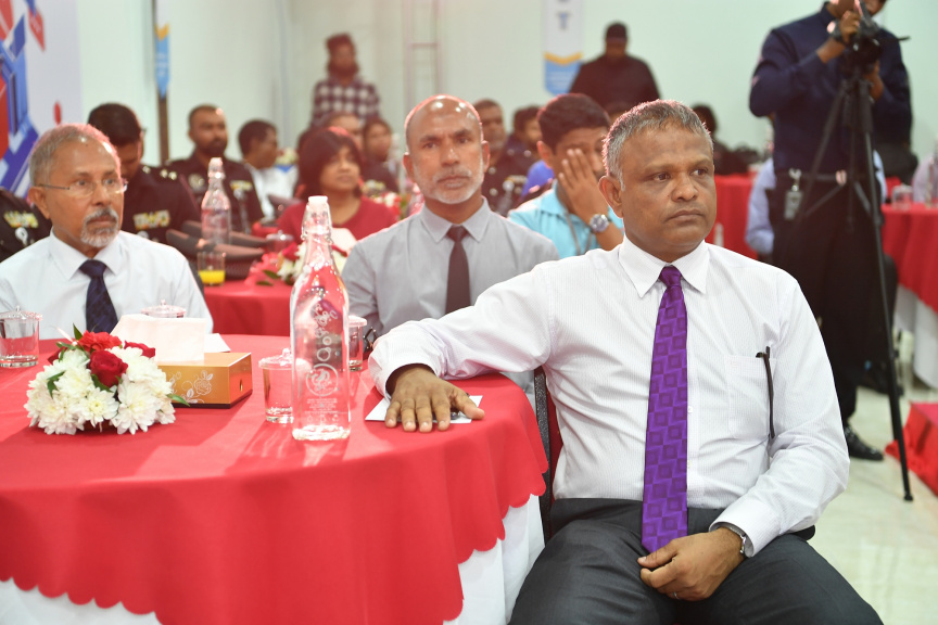 ރައީސުލްޖުމްހޫރިއްޔާގެ ނާއިބު، މާފުށީ ޖަލުގައި "އުރީދޫ ސްމާޓް ކެމްޕަސް" އިފްތިތާހު ކޮށްދެއްވުން -- ފޮޓޯ/ ރައީސް އޮފީސް