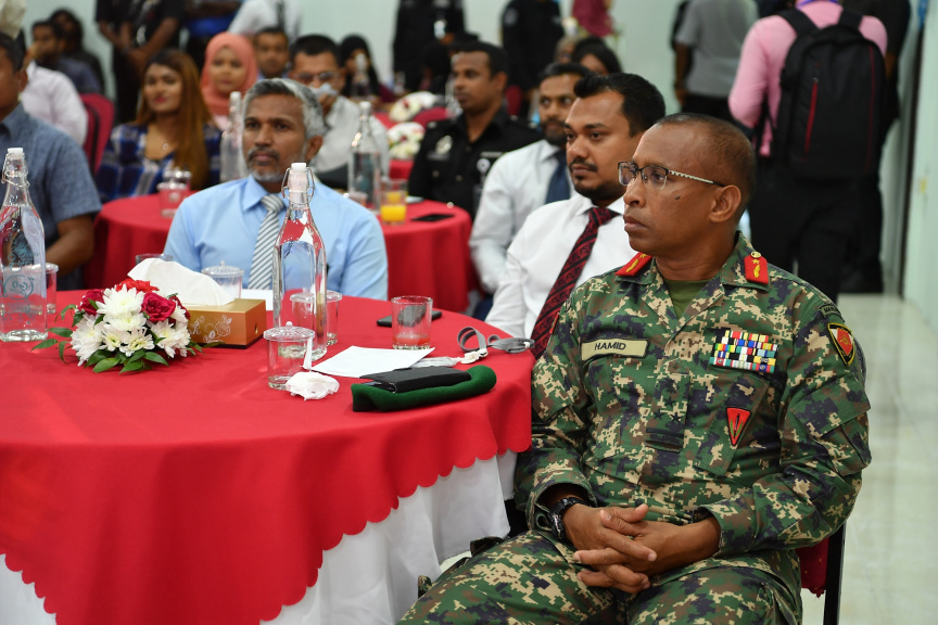 ރައީސުލްޖުމްހޫރިއްޔާގެ ނާއިބު، މާފުށީ ޖަލުގައި "އުރީދޫ ސްމާޓް ކެމްޕަސް" އިފްތިތާހު ކޮށްދެއްވުން -- ފޮޓޯ/ ރައީސް އޮފީސް