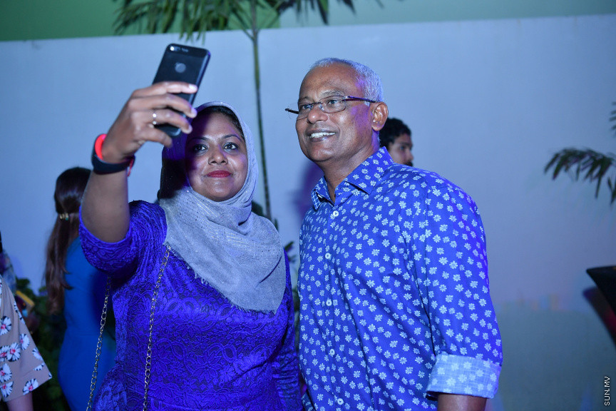 "އައިލެންޑްސް.އެމްވީ" ވެބް ޕޯޓަލް ރައީސުލްޖުމްހޫރިއްޔާ އިފްތިތާހު ކޮށްދެއްވުން -- ފޮޓޯ/ ރައީސް އޮފީސް