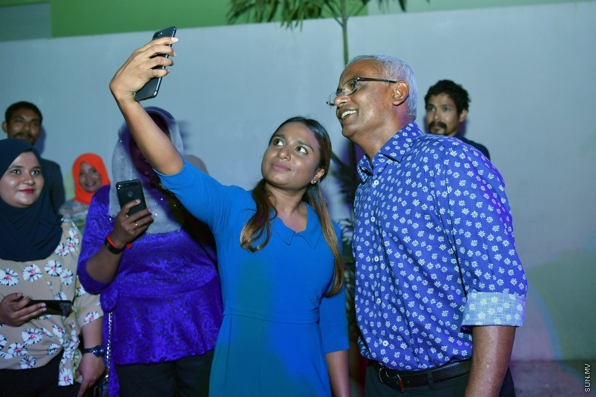 "އައިލެންޑްސް.އެމްވީ" ވެބް ޕޯޓަލް ރައީސުލްޖުމްހޫރިއްޔާ އިފްތިތާހު ކޮށްދެއްވުން -- ފޮޓޯ/ ރައީސް އޮފީސް