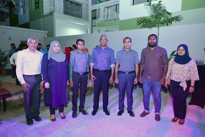 "އައިލެންޑްސް.އެމްވީ" ވެބް ޕޯޓަލް ރައީސުލްޖުމްހޫރިއްޔާ އިފްތިތާހު ކޮށްދެއްވުން -- ފޮޓޯ/ ރައީސް އޮފީސް