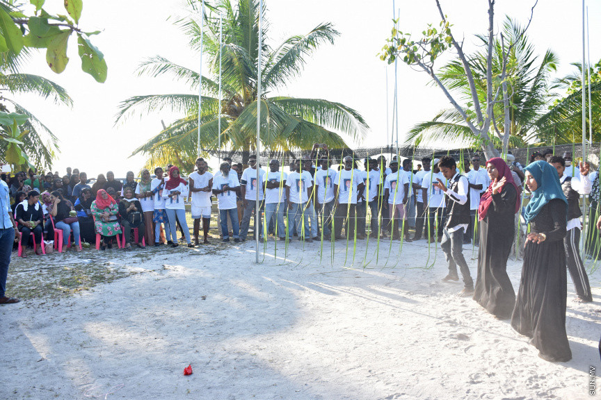މާޗް 17، 2019: ޖާބިރުގެ އަނބިކަބަލުން ކާށީދޫ އަށް ވަޑައިގަތުމުން މަރުހަބާ ދެންނެވުމުން -- ސަން ފޮޓޯ