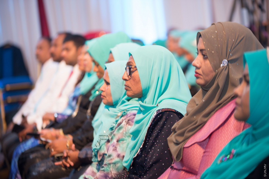އޭޕްރީލް 28، 2019: ޕީޕަލްސް ނޭޝަނަލް ކޮންގްރެސް (ޕީއެންސީ)ގެ   ފުރަތަމަ ކޮންގްރެސް ނިންމާލުން -- ސަން ފޮޓޯ/ ފަޔާޒު މޫސާ