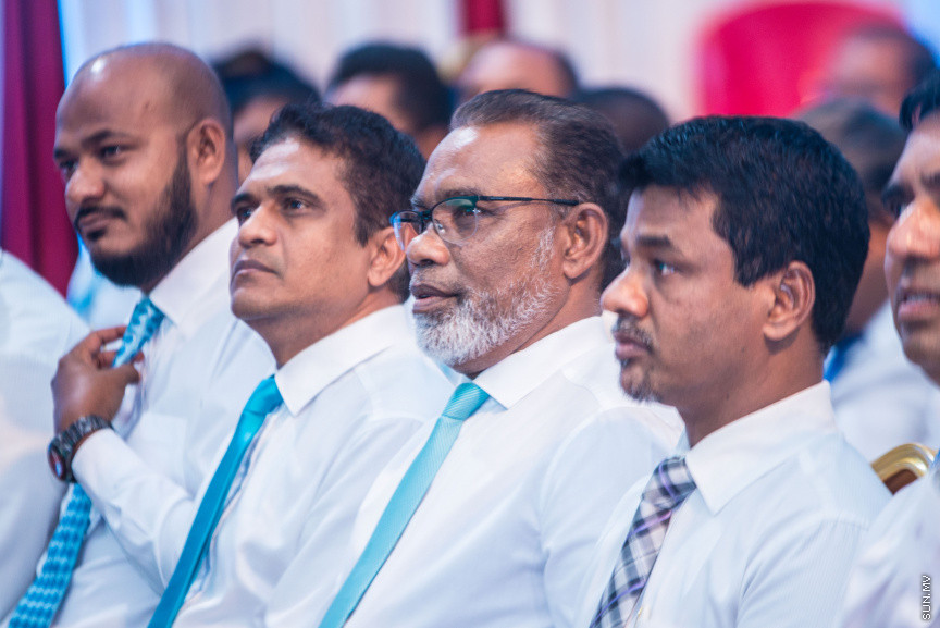 އޭޕްރީލް 28، 2019: ޕީޕަލްސް ނޭޝަނަލް ކޮންގްރެސް (ޕީއެންސީ)ގެ   ފުރަތަމަ ކޮންގްރެސް ނިންމާލުން -- ސަން ފޮޓޯ/ ފަޔާޒު މޫސާ