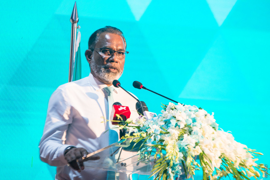އޭޕްރީލް 28، 2019: ޕީޕަލްސް ނޭޝަނަލް ކޮންގްރެސް (ޕީއެންސީ)ގެ   ފުރަތަމަ ކޮންގްރެސް ނިންމާލުން -- ސަން ފޮޓޯ/ ފަޔާޒު މޫސާ