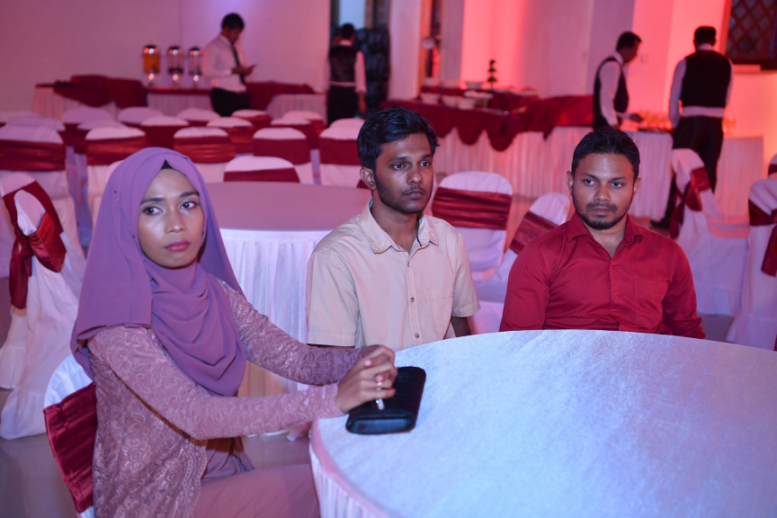 މޭ 3، 2019 : ނޫސްވެރިކަމުގެ މިނިވަންކަމުގެ ދުވަހުގެ ޙަފްލާގައި ރައީސުލްޖުމްހޫރިއްޔާގެ ނައިބު ބައިވެރިވެވަޑައިިގަތުން -- ފޮޓޯ/ ރައީސް އޮފީސް