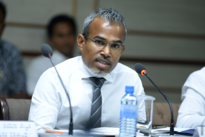 ޖޫން 14، 2019 : ޖޭއެސްސީ މަޖިލީހުގެ ޖުޑީޝަރީ ކޮމިޓީއަށް ހާޒިރުކުރުން -- ސަން ފޮޓޯ/ އަހުމަދު އަވްޝަން އިލްޔާސް