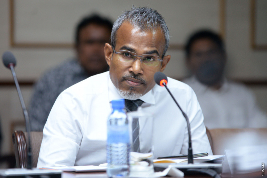 ޖޫން 14، 2019 : ޖޭއެސްސީ މަޖިލީހުގެ ޖުޑީޝަރީ ކޮމިޓީއަށް ހާޒިރުކުރުން -- ސަން ފޮޓޯ/ އަހުމަދު އަވްޝަން އިލްޔާސް