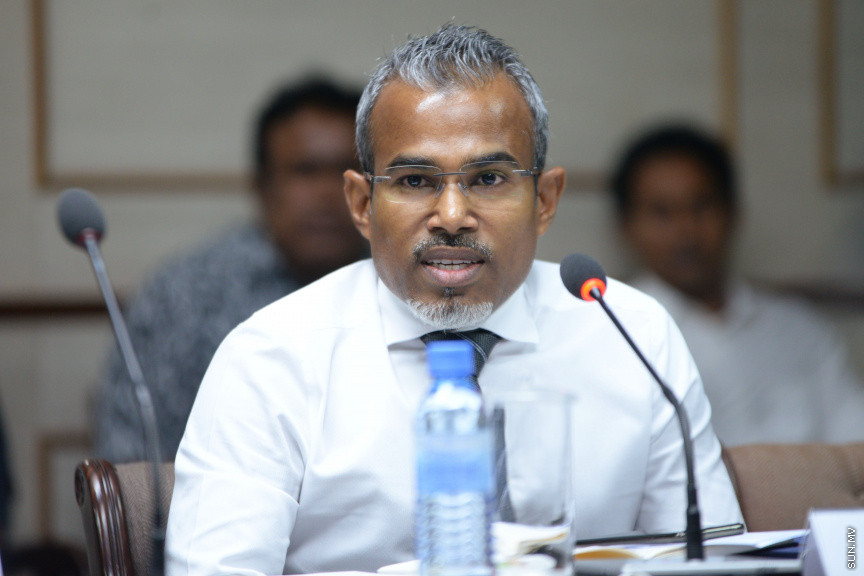 ޖޫން 14، 2019 : ޖޭއެސްސީ މަޖިލީހުގެ ޖުޑީޝަރީ ކޮމިޓީއަށް ހާޒިރުކުރުން -- ސަން ފޮޓޯ/ އަހުމަދު އަވްޝަން އިލްޔާސް