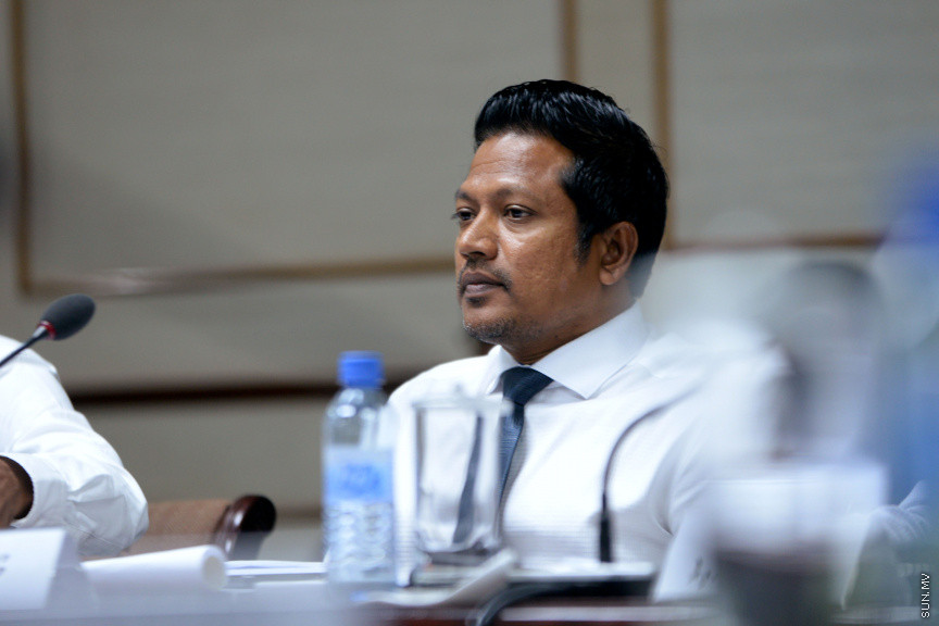 ޖޫން 14، 2019 : ޖޭއެސްސީ މަޖިލީހުގެ ޖުޑީޝަރީ ކޮމިޓީއަށް ހާޒިރުކުރުން -- ސަން ފޮޓޯ/ އަހުމަދު އަވްޝަން އިލްޔާސް
