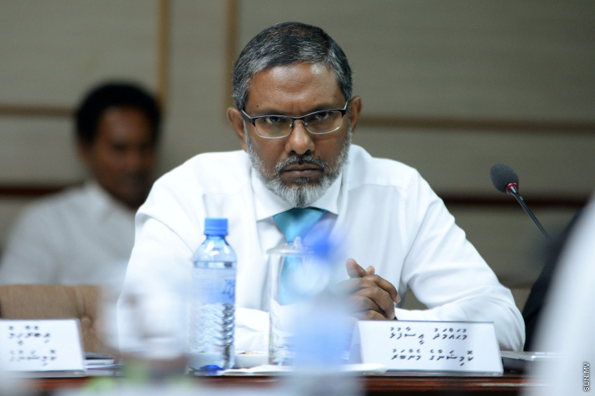 ޖޫން 14، 2019 : ޖޭއެސްސީ މަޖިލީހުގެ ޖުޑީޝަރީ ކޮމިޓީއަށް ހާޒިރުކުރުން -- ސަން ފޮޓޯ/ އަހުމަދު އަވްޝަން އިލްޔާސް