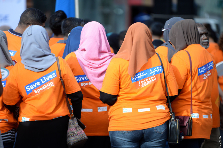 ޖޫން 14، 2019: މާލޭގައި ކުރިއަށް ގެންދިޔަ "ރޯޑް ސޭފްޓީ" ހިނގާލުމުގެ ތެރެއިން -- ސަން ފޮޓޯ/ ފަޔާޒު މޫސާ