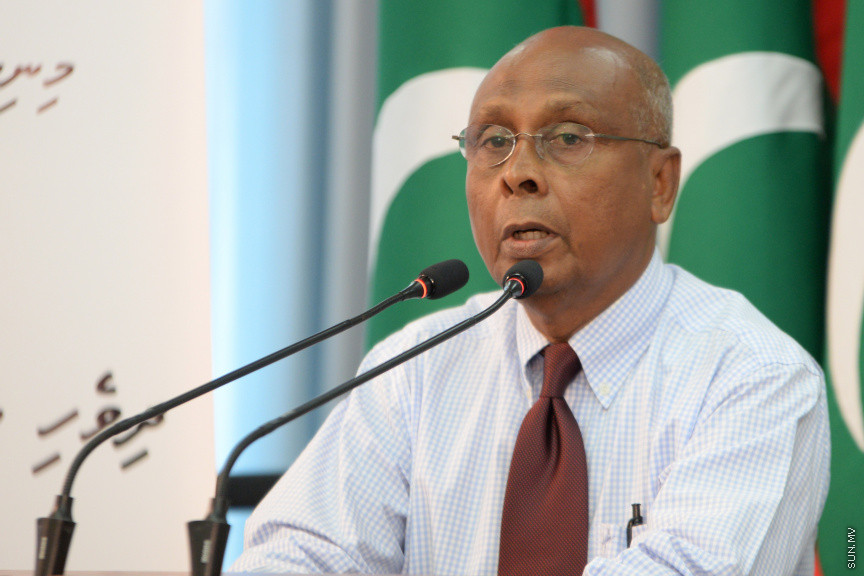 ދިވެހި ސަފީރުންގެ އަހަރީ ބައްދަލުވުން ފެށުމުގެ ރަސްމިއްޔާތުގެ ތެރެއިން -- ސަން ފޮޓޯ/ އަހުމަދު އަވްޝަން އިލްޔާސް